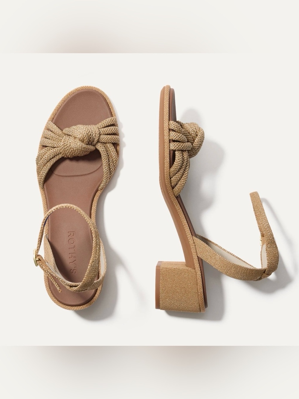 NIB Rothy’s The Knot Sandal Size 8.5